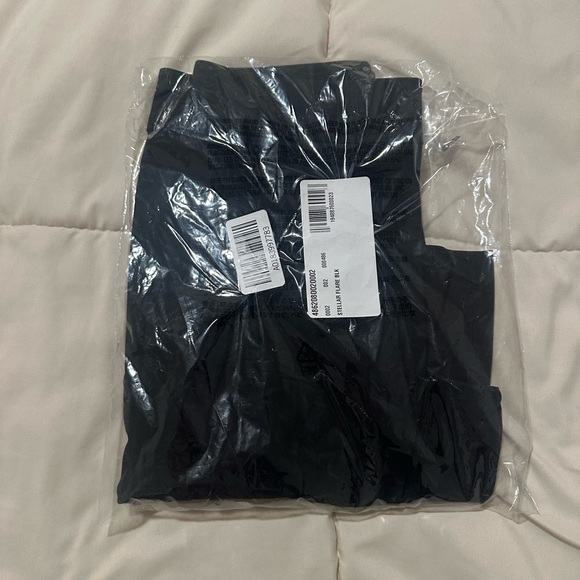 STLAR FLARE TROUSERS BLACK - 2 - Picture 3 of 3